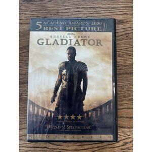Gladiator 2000 DVD Widescreen Russell Crowe Joaquin Phoenix Drama Epic Pre-Owned